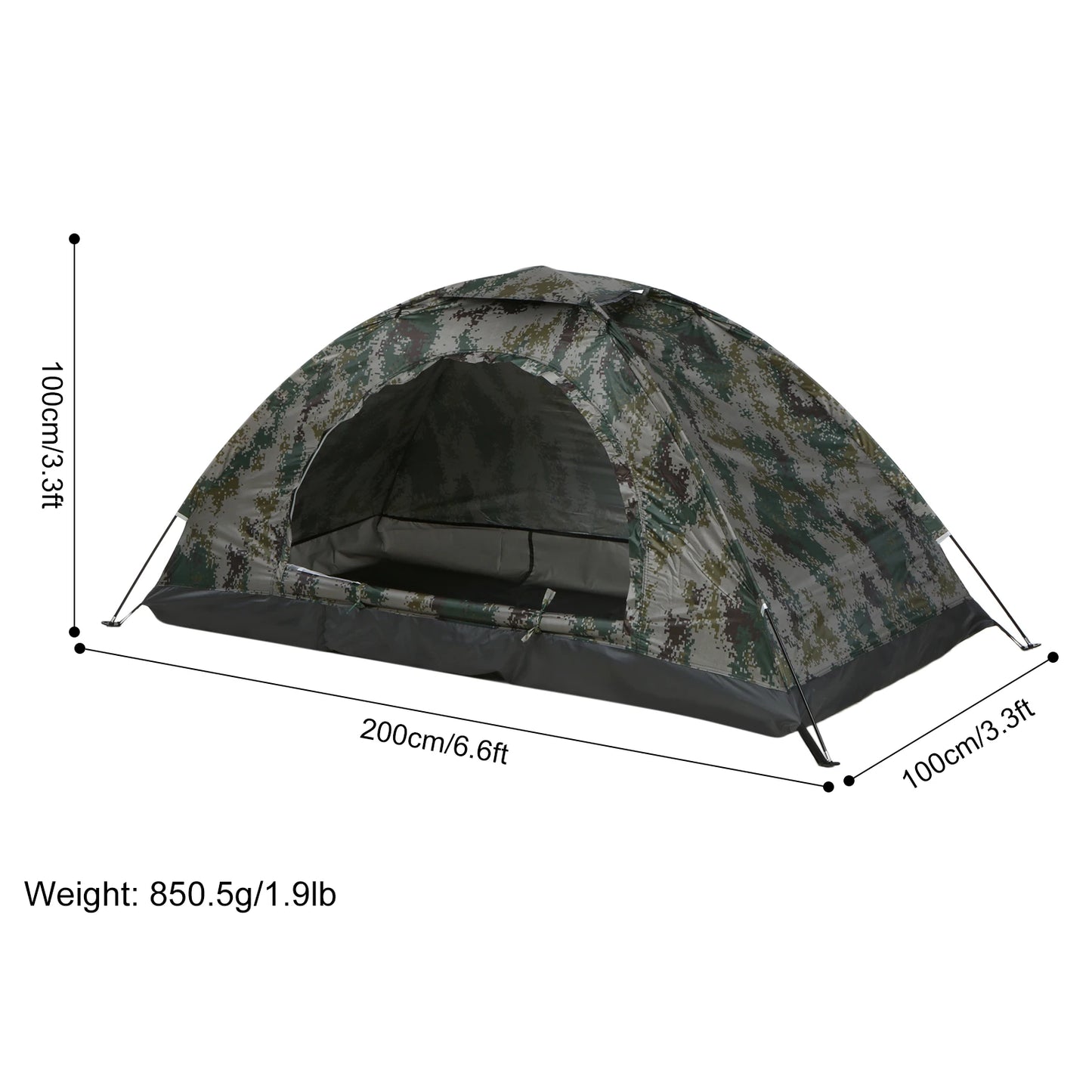 TOMSHOO Ultralight Camping Tent