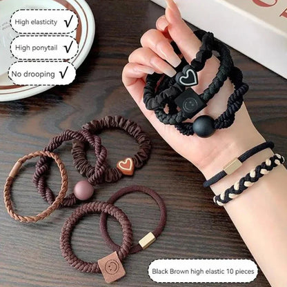 Women’s High-Elastic Hair Ring Set