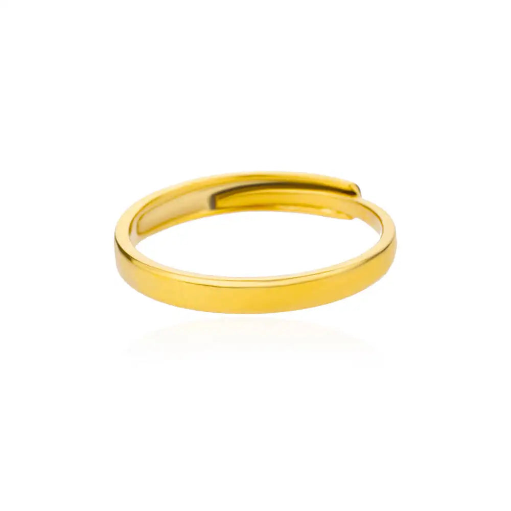 316L Stainless Steel Gold Color Rings