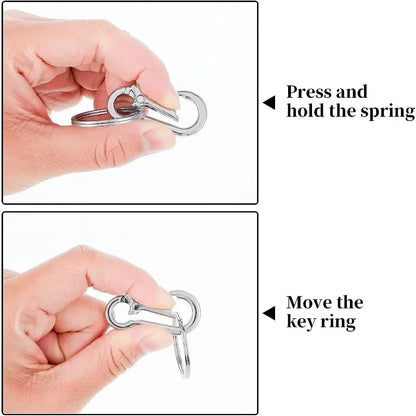 Metal Buckle Keychain