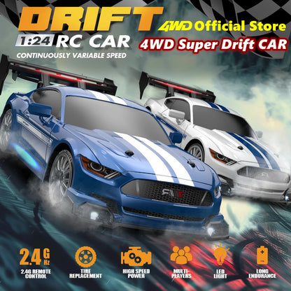 4WD RC Drift Car High-Speed Remote Control Racing Fun