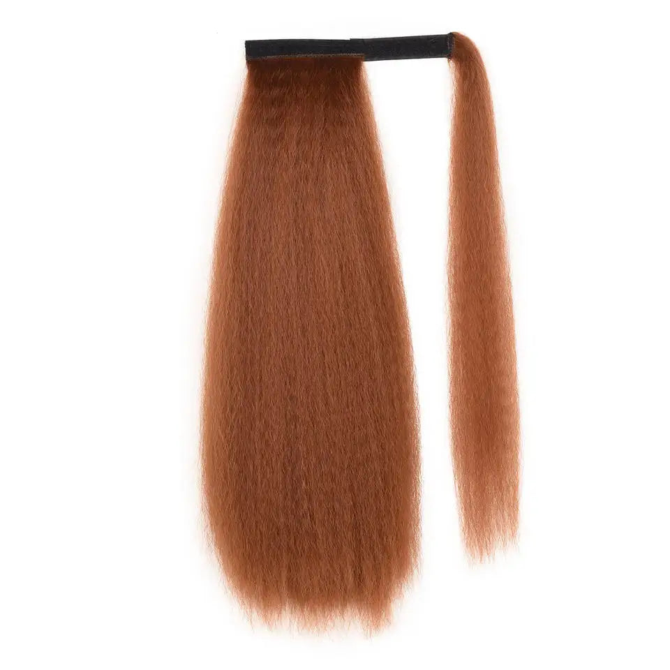 Synthetic Long Kinky Straight Ponytail