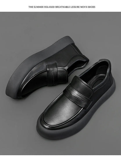 Leather Loafers