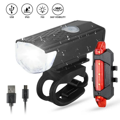 LED Bicycle Light Set