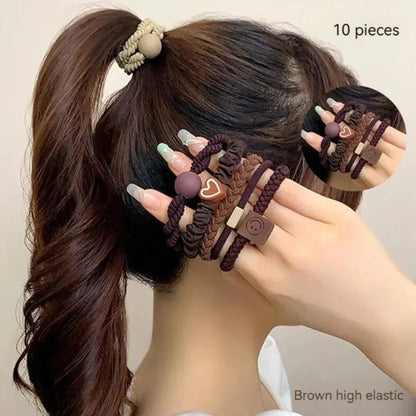 Women’s High-Elastic Hair Ring Set