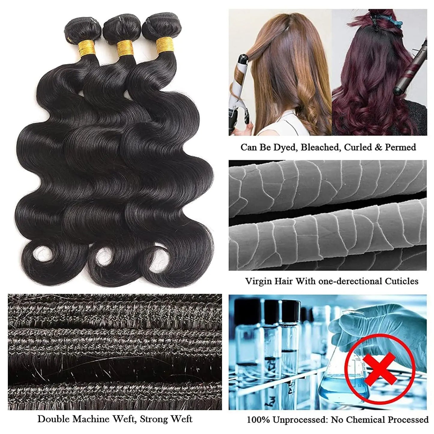 Brazilian Wave Hair Bundles