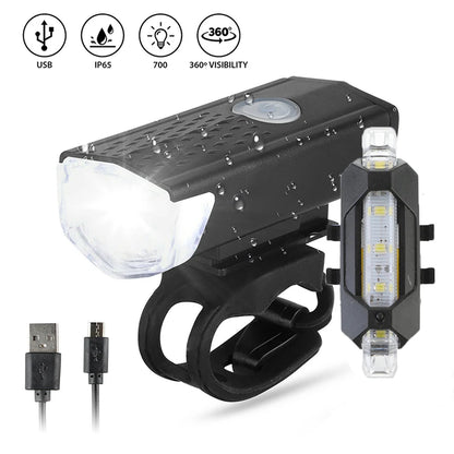 LED Bicycle Light Set