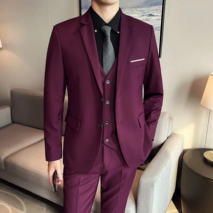 Business 3-Piece Suit Set