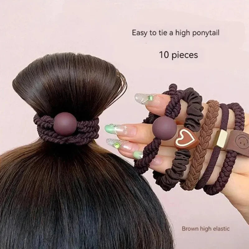 Women’s High-Elastic Hair Ring Set