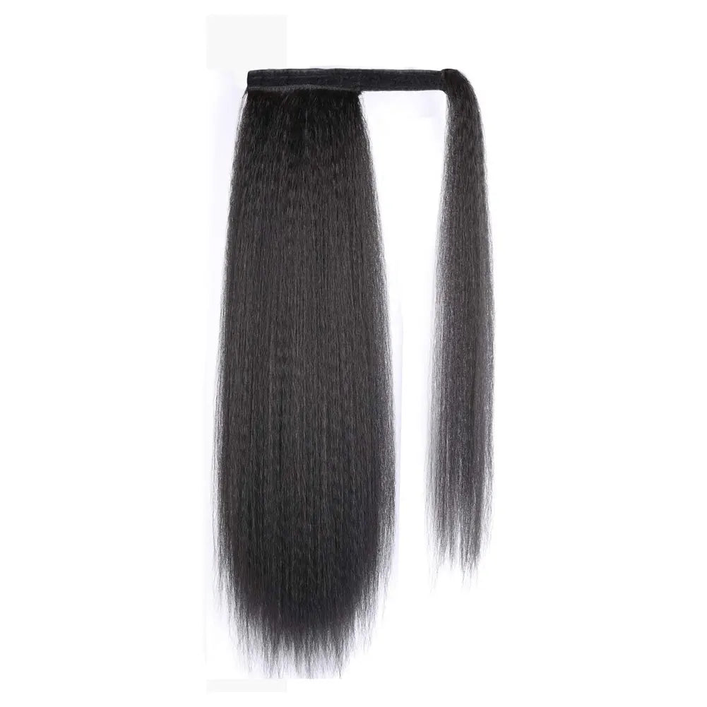 Synthetic Long Kinky Straight Ponytail