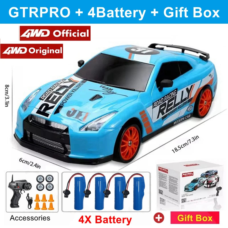 4WD RC Drift Car High-Speed Remote Control Racing Fun