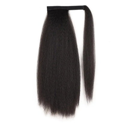 Synthetic Long Kinky Straight Ponytail