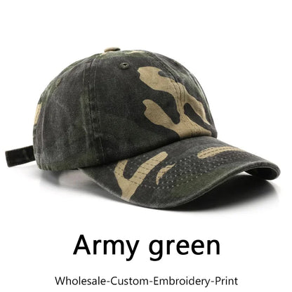 SLECKTON Custom Camouflage Baseball Cap