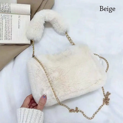 Fluffy Shoulder Bag