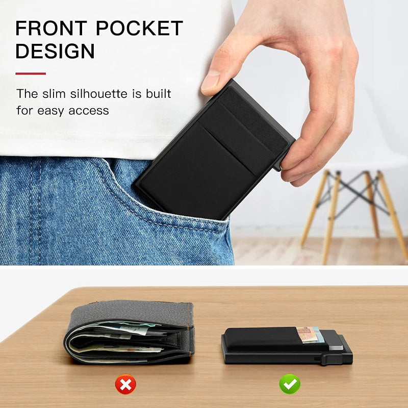 Minimalist RFID Protection Card Holder