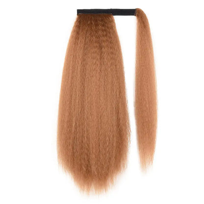 Synthetic Long Kinky Straight Ponytail