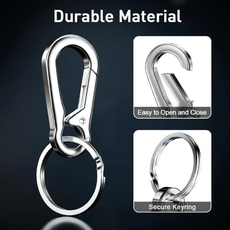 Metal Buckle Keychain