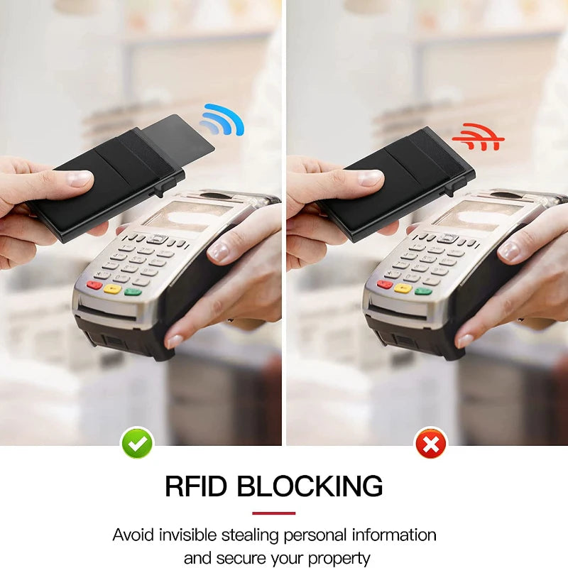 Minimalist RFID Protection Card Holder