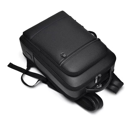 Leather Laptop Backpack